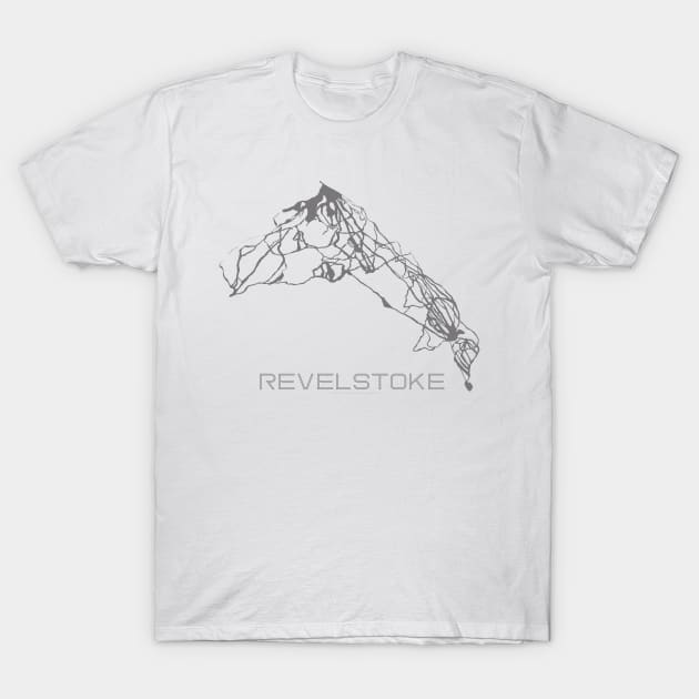 Revelstoke Resort 3D T-Shirt by Mapsynergy